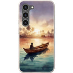 Lagoon Morning by Tobi Akinyemi — S23 Samsung Galaxy Bio-degradable Case — Finnaij