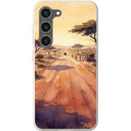 Laterite Road Golden Hour by Tobi Akinyemi — S23 Samsung Galaxy Bio-degradable Case — Finnaij