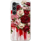 Roses by Frida Lövström — S23 Samsung Galaxy Bio-degradable Case — Finnaij
