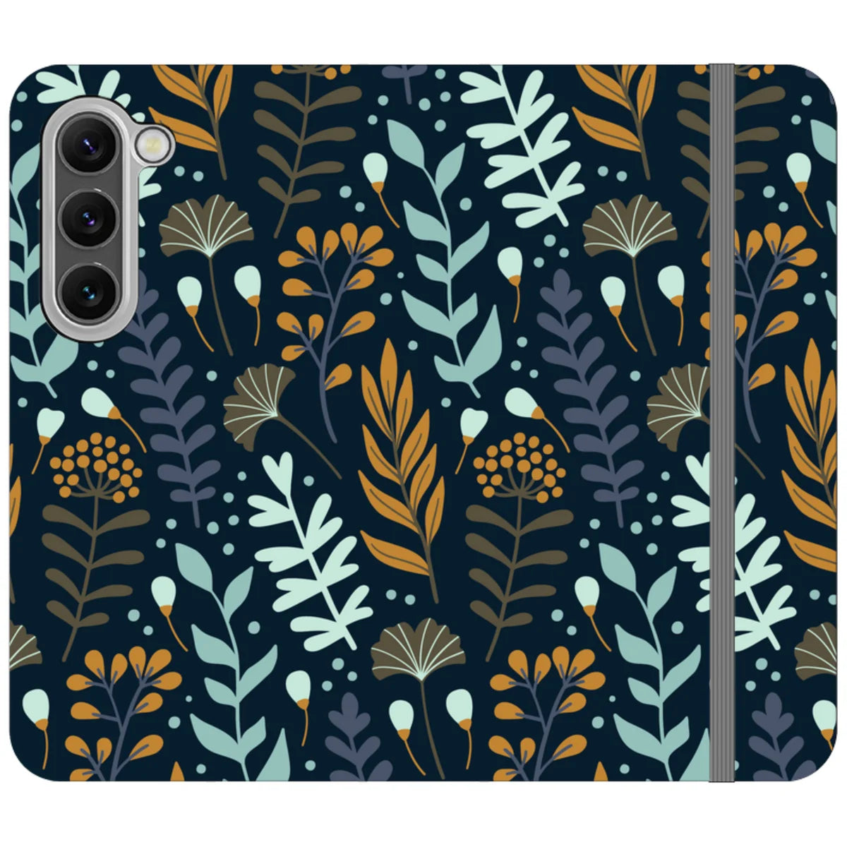 Wild Floral Vegan Leather — S23 Wallet Case — Finnaij