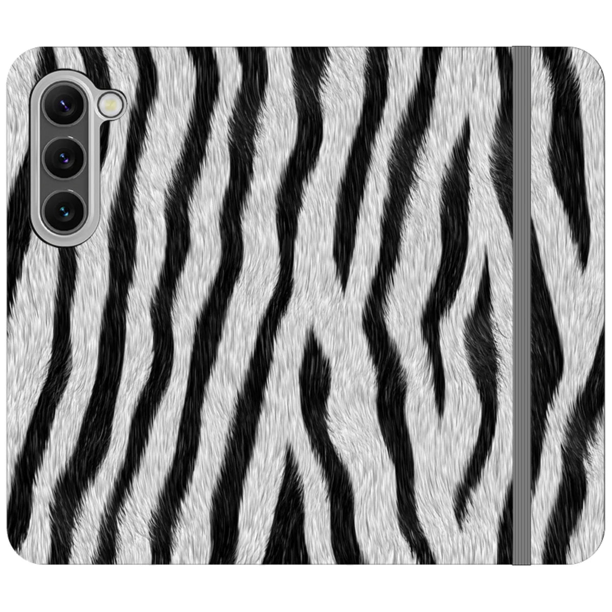 Zebra Groove — S23 Wallet Case — Finnaij