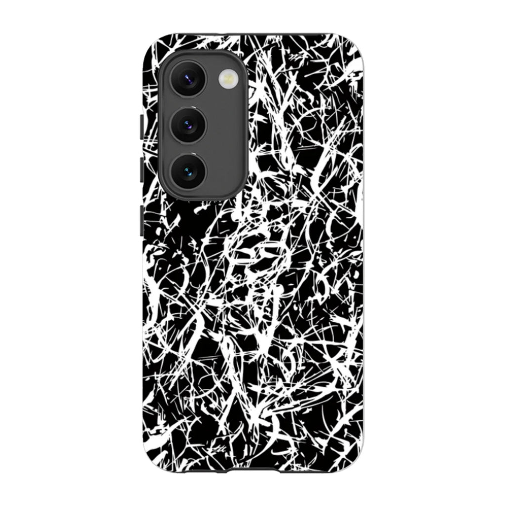 Black-White Grunge — S23 Tough Case — Finnaij