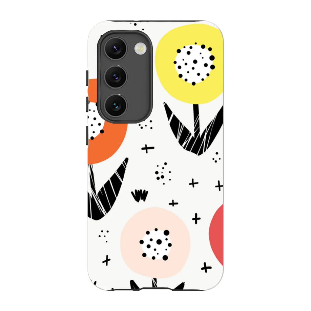 Botanical Doodle — S23 Tough Case — Finnaij