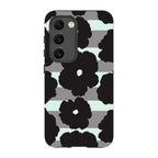 Bold Floral Black — S23 Tough Case — Finnaij