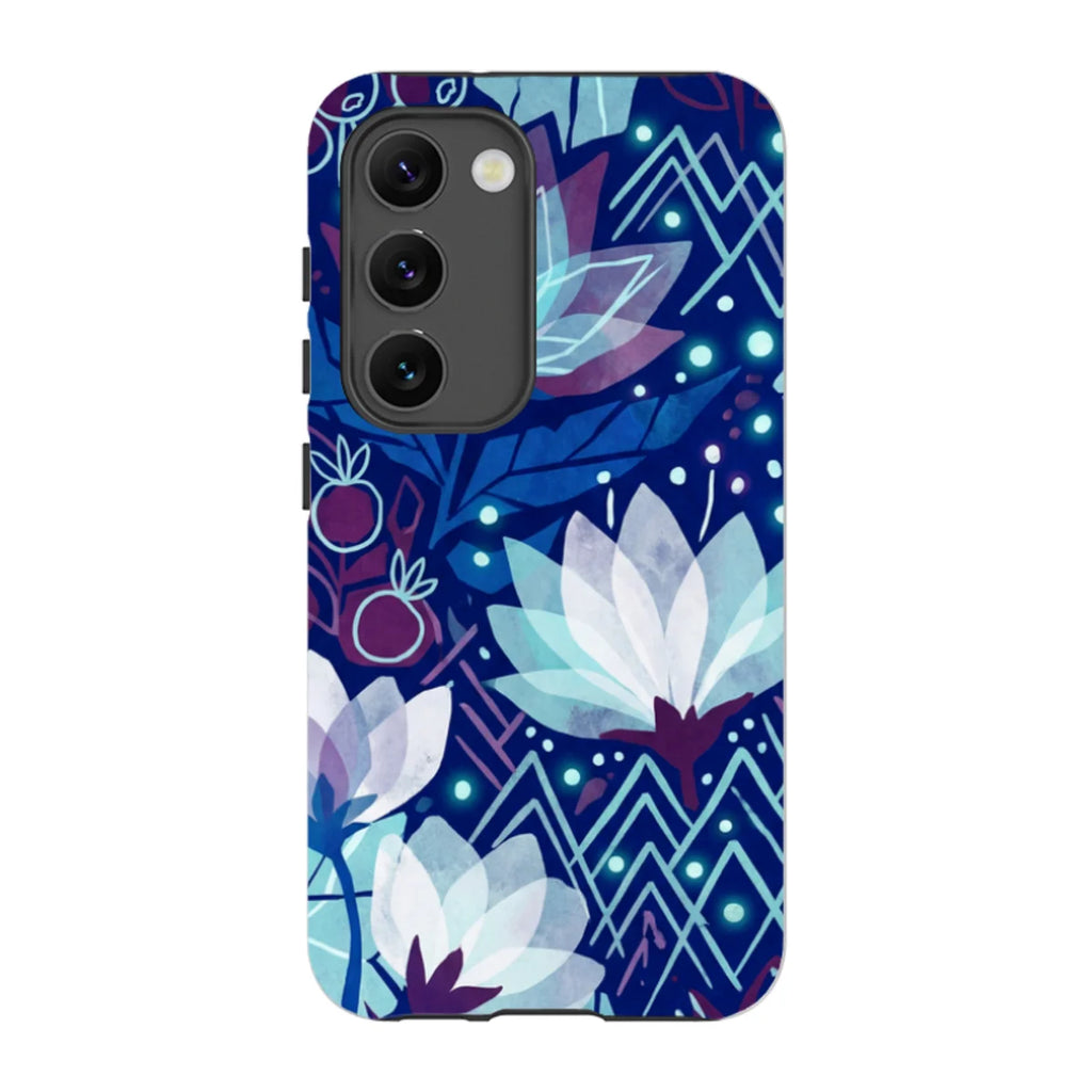 Frozen Lake Petals by Aino Kallio — S23 Tough Case — Finnaij