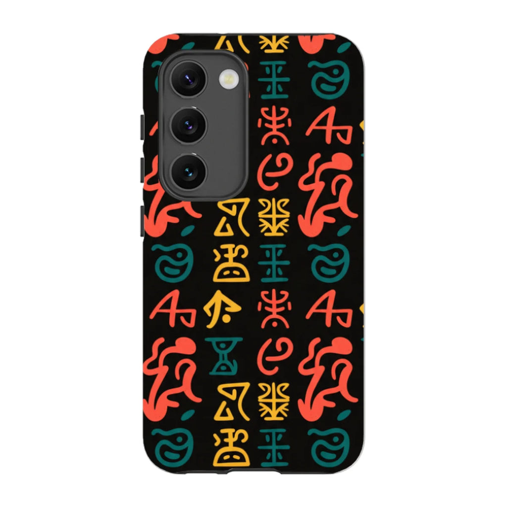 Nsibidi Pulse by Ada Okoye — Tough Case for Samsung — Finnaij