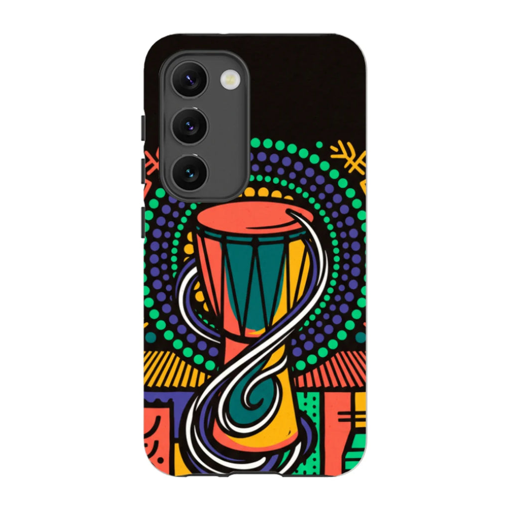 Talking Drum Halo by Ada Okoye — S23 Tough Case — Finnaij