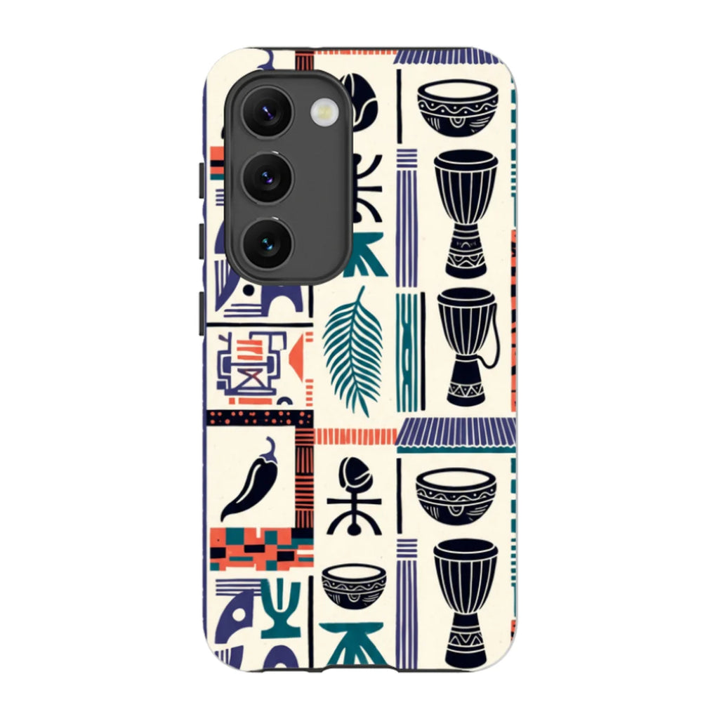 Market Day Icons by Ada Okoye — S23 Tough Case — Finnaij