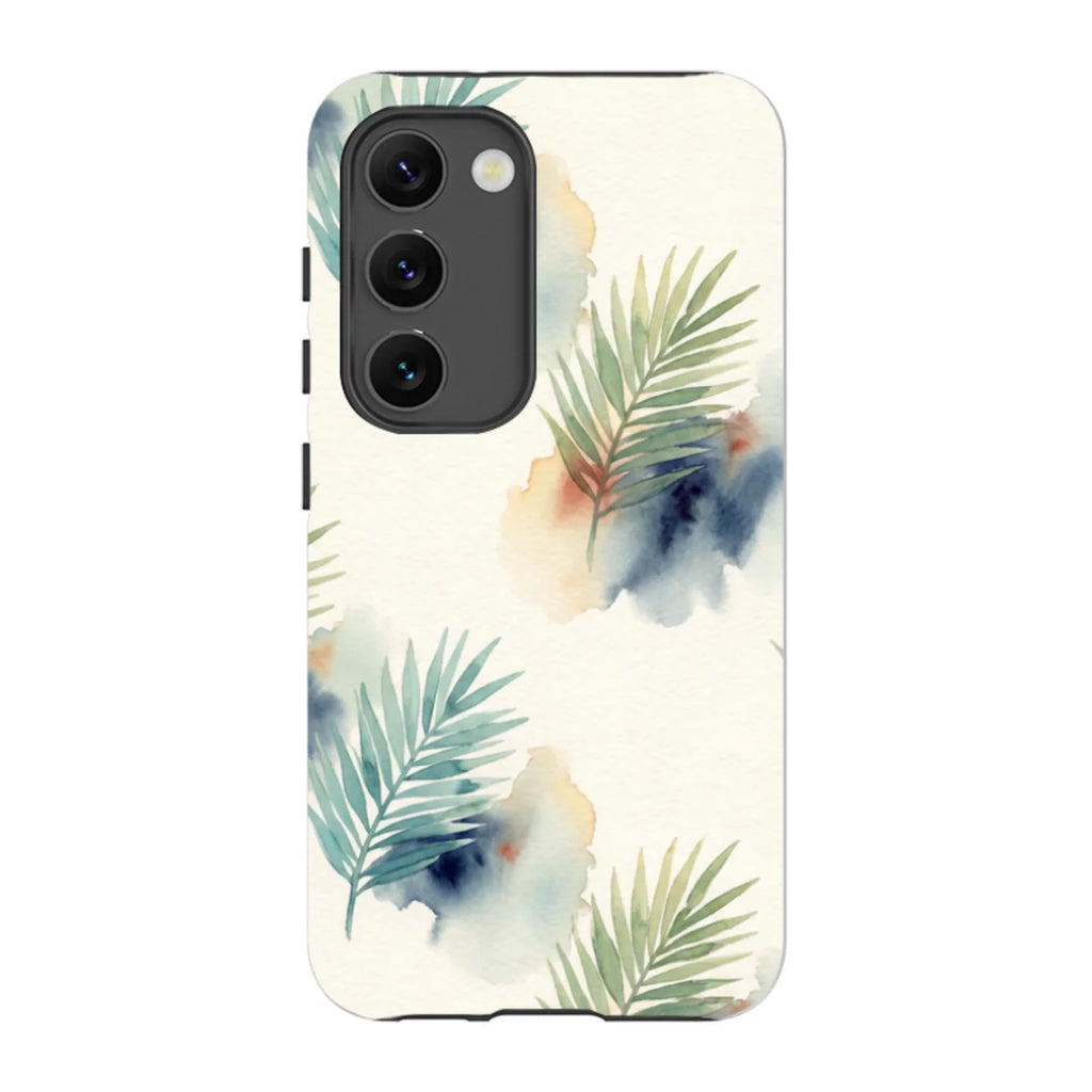 Palm Frond Breeze Pattern by Tobi Akinyemi — S23 Tough Case — Finnaij
