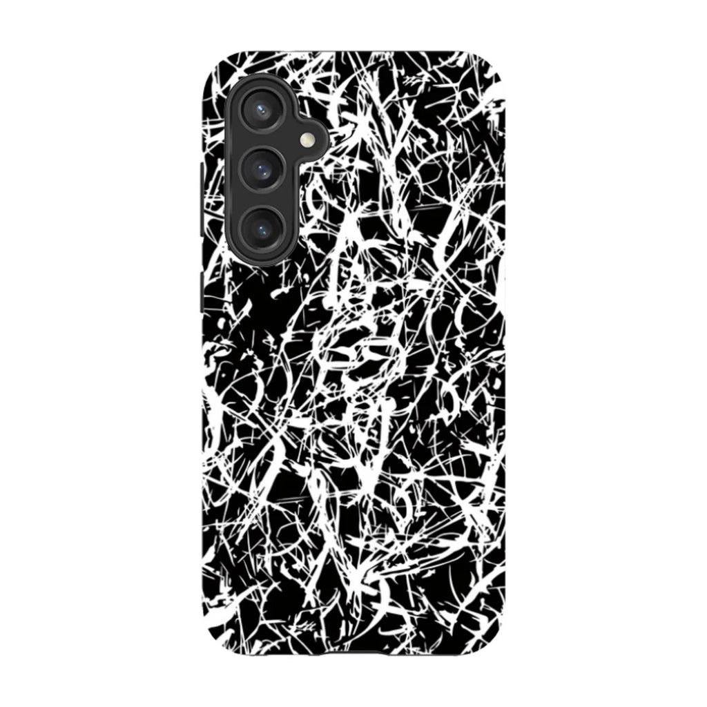 Black-White Grunge — S23 Fan Edition Tough Case — Finnaij