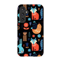 Nordic Ornament Black — S23 Fan Edition Tough Case — Finnaij