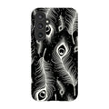 Feathers in Bloom Black — S23 Fan Edition Tough Case — Finnaij