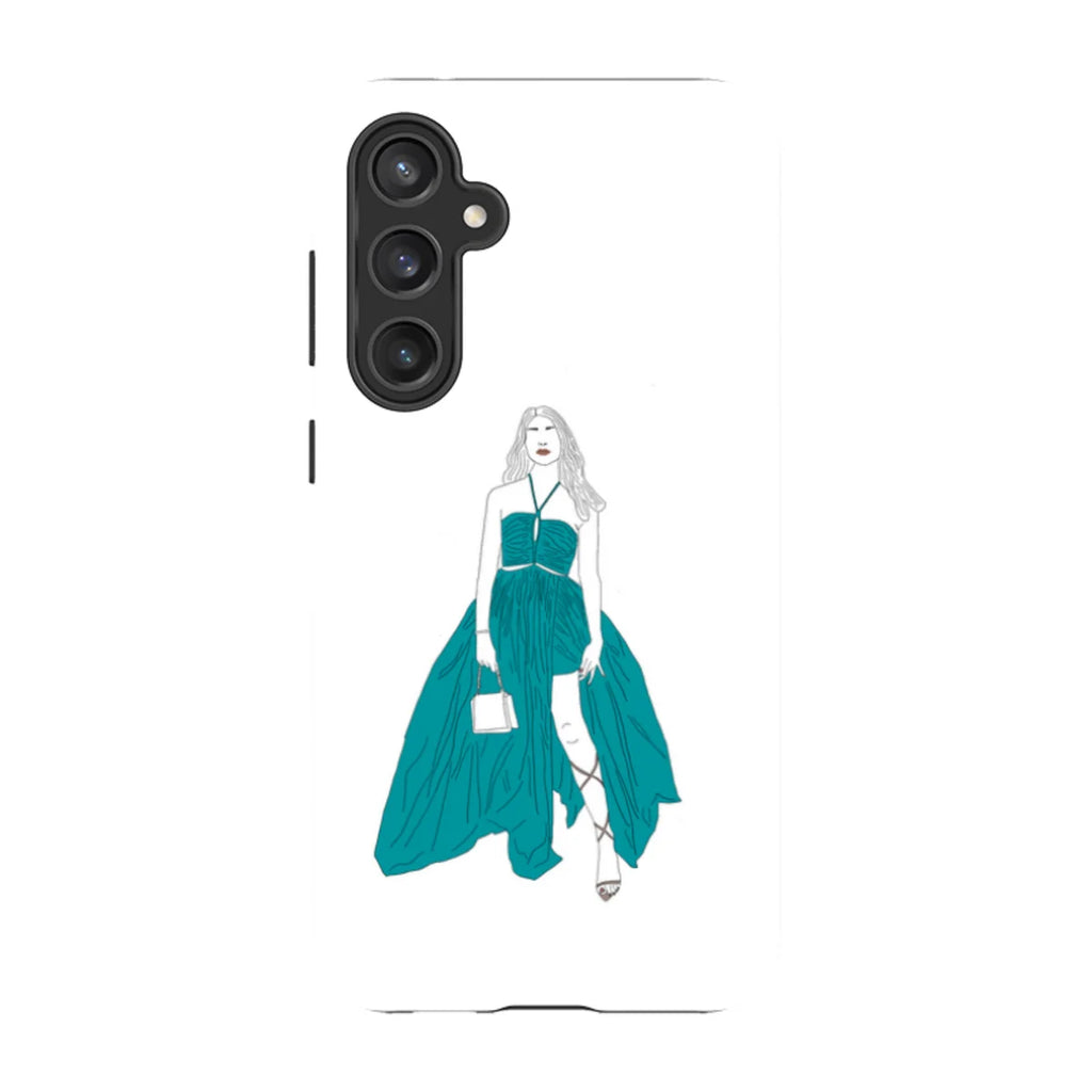 Blue Dress by Keagan Haight — S23 Fan Edition Tough Case — Finnaij