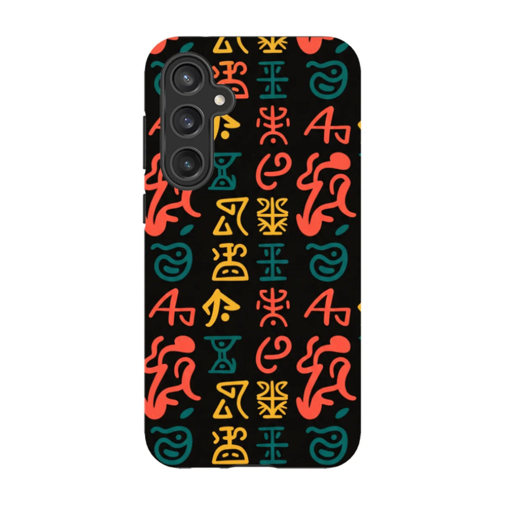 Nsibidi Pulse by Ada Okoye — Tough Case for Samsung — Finnaij