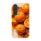 Oranges and Citrus Still Life by Frida Lövström — S23 Fan Edition Tough Case — Finnaij