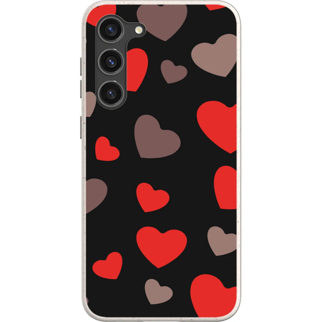 Red Hearts — S23 Plus Samsung Galaxy Bio-degradable Case — Finnaij