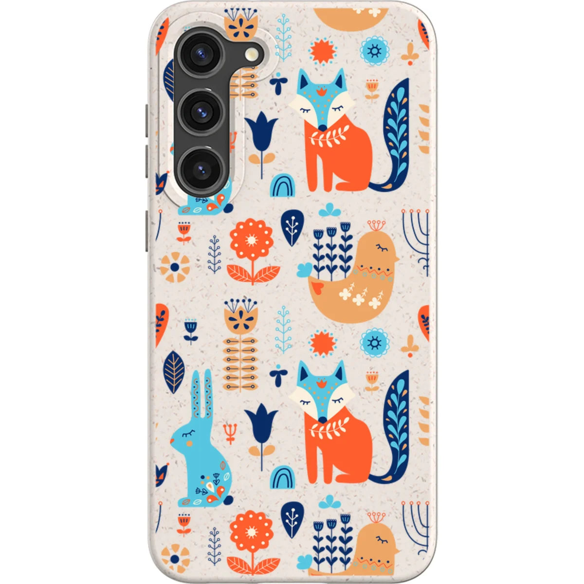 Nordic Ornament Natural — S23 Plus Samsung Galaxy Bio-degradable Case — Finnaij