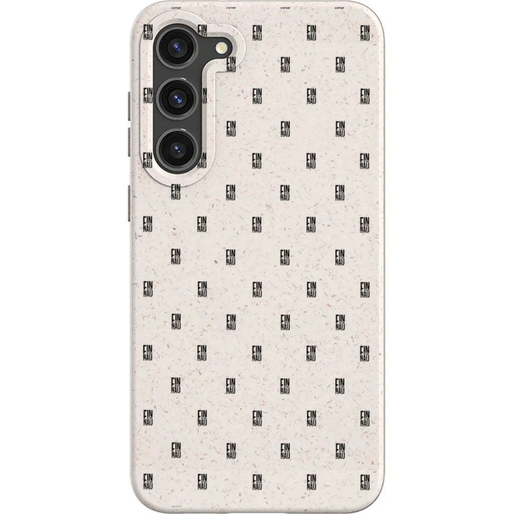 Monogram Natural — S23 Plus Samsung Galaxy Bio-degradable Case — Finnaij