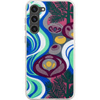 Sauna Bloom Motif by Aino Kallio — S23 Plus Samsung Galaxy Bio-degradable Case — Finnaij