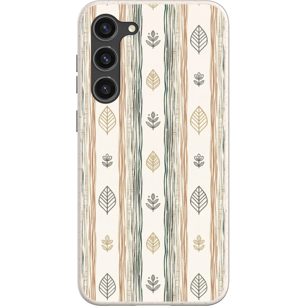 Birch Linen Harmony by Elsi Vaarala — S23 Plus Samsung Galaxy Bio-degradable Case — Finnaij