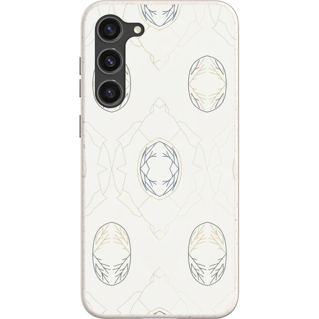 Frozen Lake Silence by Elsi Vaarala — S23 Plus Samsung Galaxy Bio-degradable Case — Finnaij