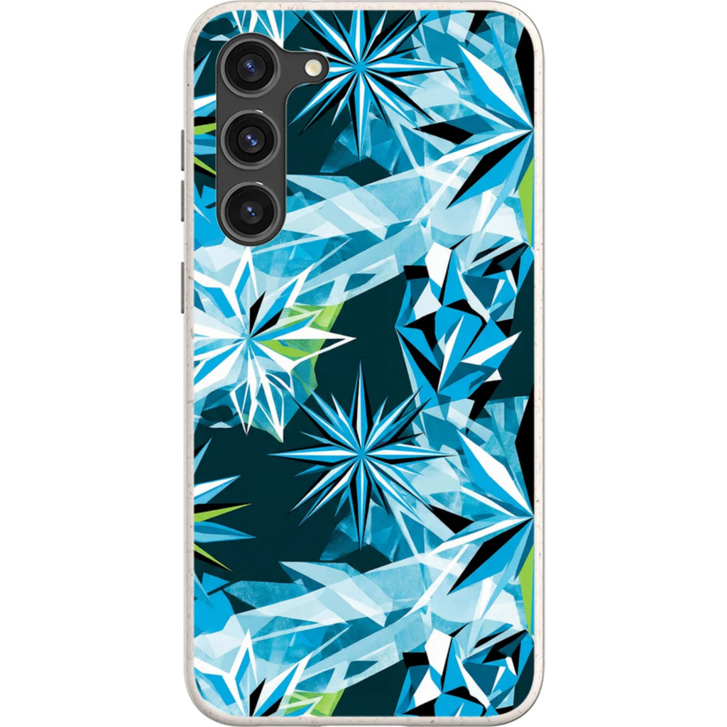 Ice Star Impact by Salla Niemi — S23 Plus Samsung Galaxy Bio-degradable Case — Finnaij