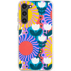 Midnight Sun Mod Bloom by Salla Niemi — S23 Plus Samsung Galaxy Bio-degradable Case — Finnaij