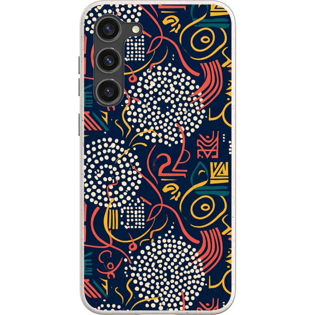 Adire Nightfall by Ada Okoye — Samsung Galaxy Bio-degradable Case — Finnaij