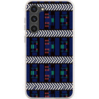 Midnight Aso-Oke by Ada Okoye — S23 Plus Samsung Galaxy Bio-degradable Case — Finnaij