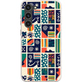 Coastal Indigo Tiles by Ada Okoye — S23 Plus Samsung Galaxy Bio-degradable Case — Finnaij