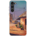 City Edge Quiet Street by Tobi Akinyemi — S23 Plus Samsung Galaxy Bio-degradable Case — Finnaij