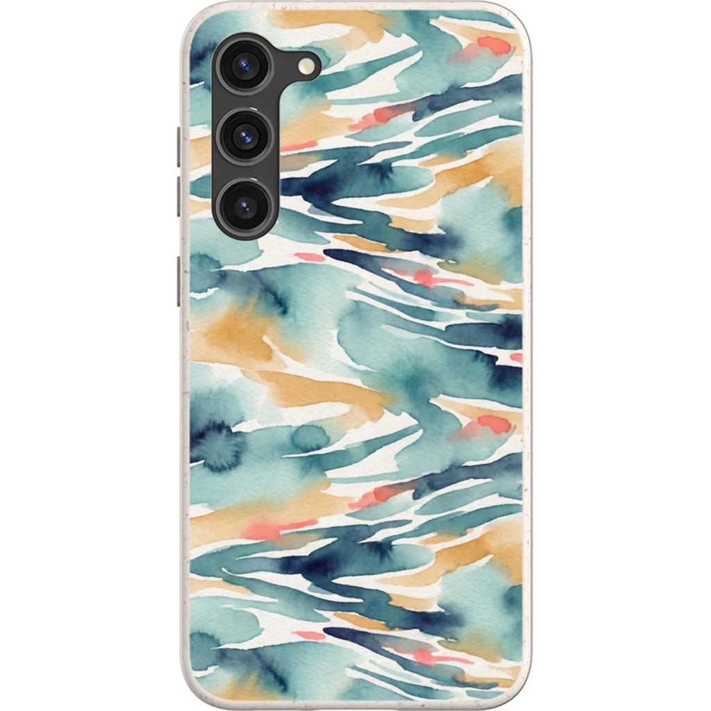 River Reflection Pattern Crop by Tobi Akinyemi — S23 Plus Samsung Galaxy Bio-degradable Case — Finnaij