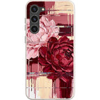 Peonies by Frida Lövström — S23 Plus Samsung Galaxy Bio-degradable Case — Finnaij