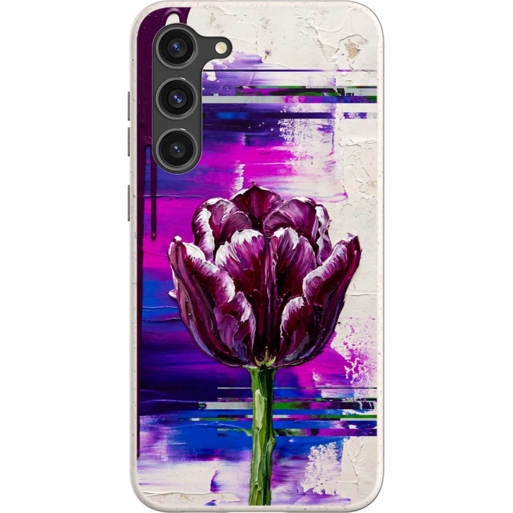 Single Dramatic Tulip by Frida Lövström — S23 Plus Samsung Galaxy Bio-degradable Case — Finnaij