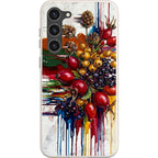 Autumn Berries and Botanicals by Frida Lövström — S23 Plus Samsung Galaxy Bio-degradable Case — Finnaij