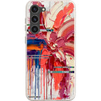 Abstract Florals by Frida Lövström — S23 Plus Samsung Galaxy Bio-degradable Case — Finnaij
