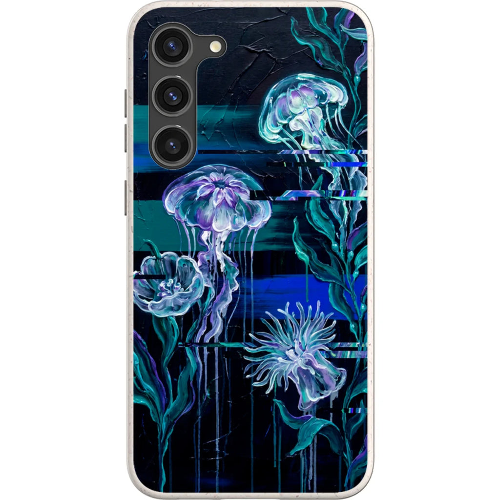 Deep-Sea Underwater Botanical Fantasy by Frida Lövström — S23 Plus Samsung Galaxy Bio-degradable Case — Finnaij