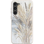 Dried Flowers and Grasses by Frida Lövström — S23 Plus Samsung Galaxy Bio-degradable Case — Finnaij