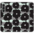 Bold Floral Black — S23 Plus Wallet Case — Finnaij