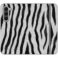 Zebra Groove — S23 Plus Wallet Case — Finnaij