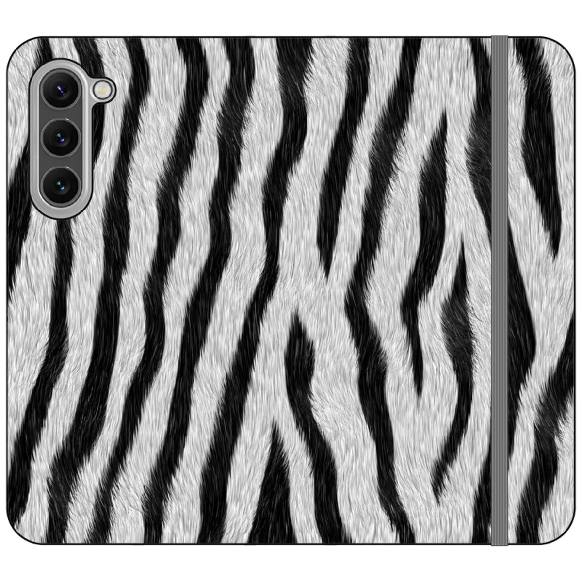 Zebra Groove — S23 Plus Wallet Case — Finnaij