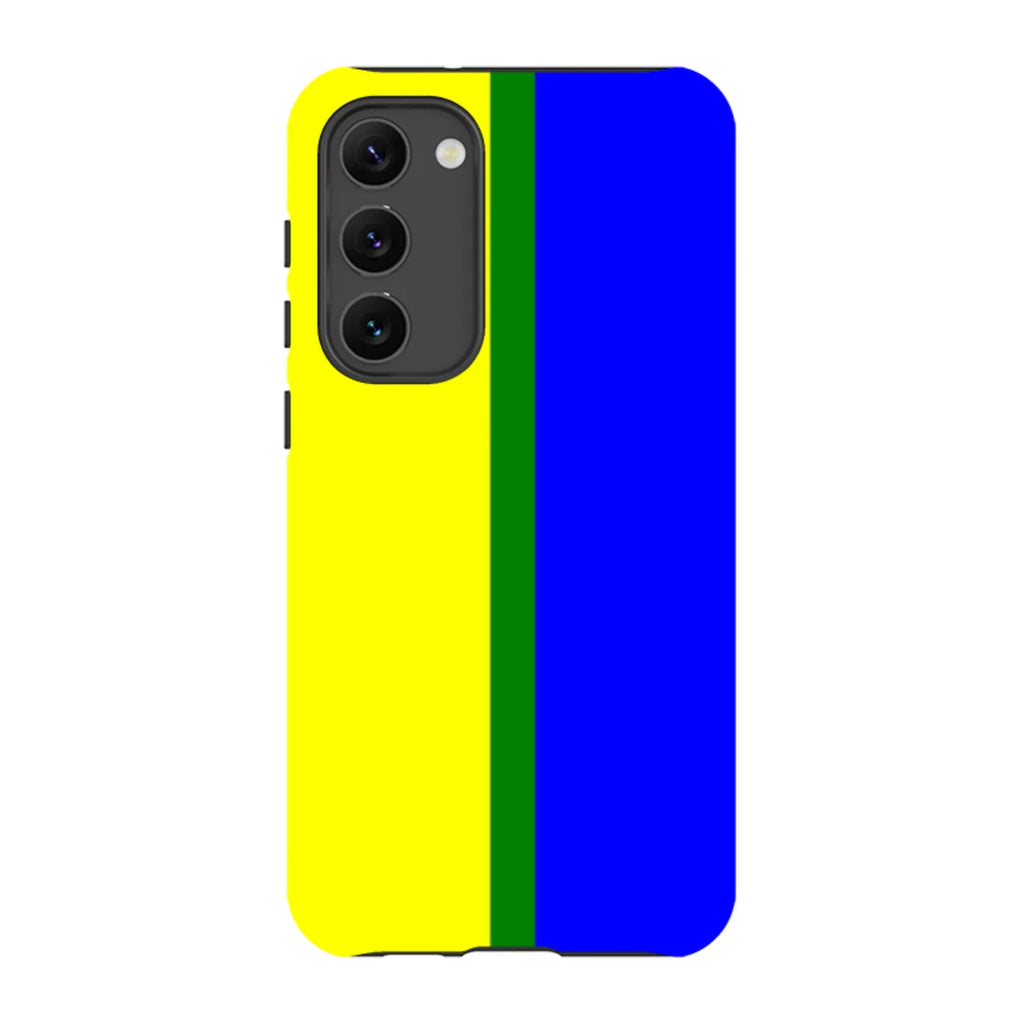 Rainbow Series Yellow Blue — S23 Plus Tough Case — Finnaij