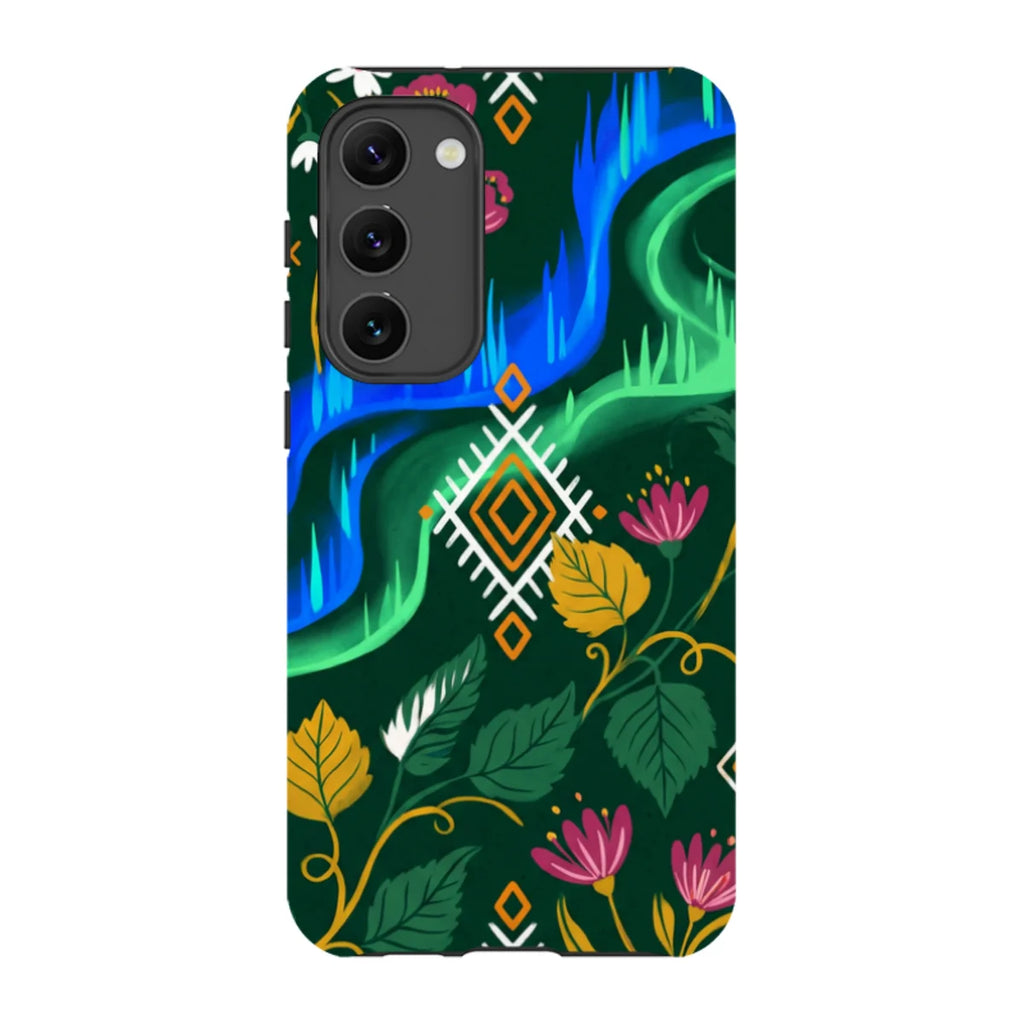 Aurora Birch Bloom by Aino Kallio — S23 Plus Tough Case — Finnaij