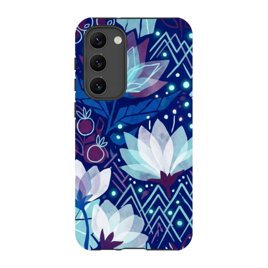 Frozen Lake Petals by Aino Kallio — S23 Plus Tough Case — Finnaij