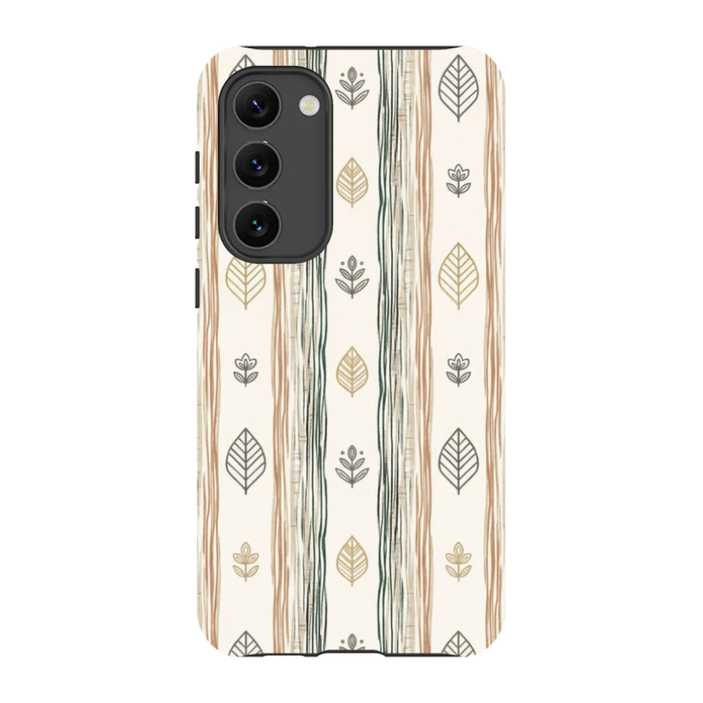 Birch Linen Harmony by Elsi Vaarala — S23 Plus Tough Case — Finnaij