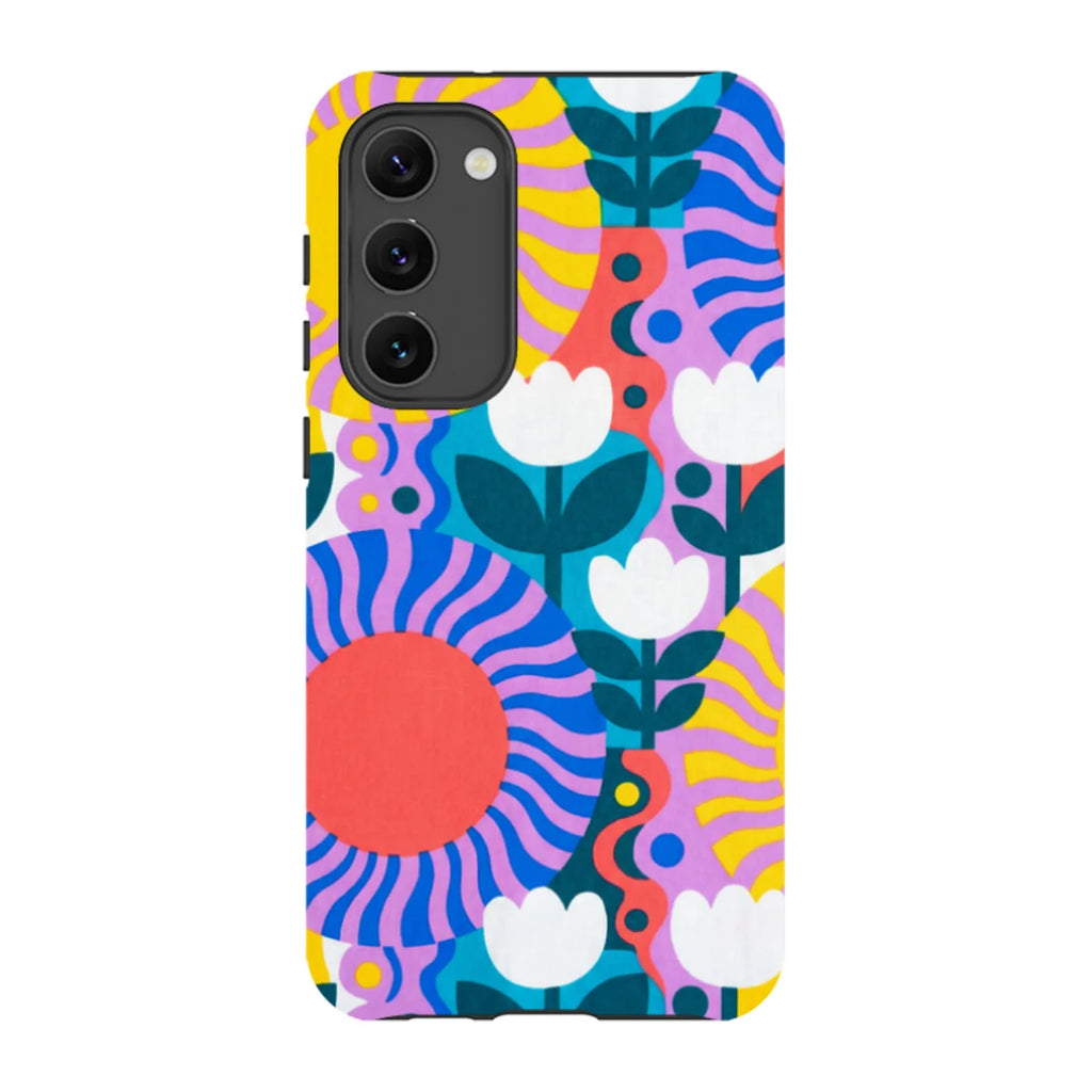Midnight Sun Mod Bloom by Salla Niemi — S23 Plus Tough Case — Finnaij