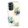 Palm Frond Breeze Pattern by Tobi Akinyemi — S23 Plus Tough Case — Finnaij