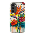 Tropical Flowers by Frida Lövström — S23 Plus Tough Case — Finnaij