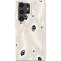 Feathers in Bloom Natural — S23 Ultra Samsung Galaxy Bio-degradable Case — Finnaij