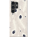 Feathers in Bloom Natural — S23 Ultra Samsung Galaxy Bio-degradable Case — Finnaij